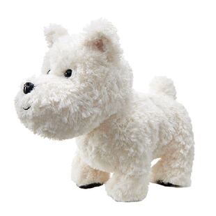 babycare西高地毛绒安抚玩具狗仿真复读声控宠物玩偶儿童生日礼物