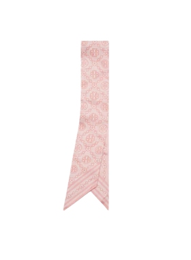 【12期免息】TORY BURCH 汤丽柏琦 T MONOGRAM 桑蚕丝丝巾 183194