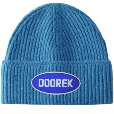 冬季保暖滑雪线帽透气字母logo潮玫红色黑色白色