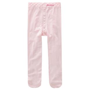 儿童舞蹈袜子专用夏季女童连裤袜连体跳舞白色丝袜薄款袜裤打底裤