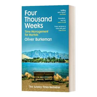 Four Thousand Weeks 四千周 时间管理 平装 Oliver Burkeman