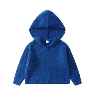 植木童装 儿童毛衣2025春新款男童羊毛混纺毛衣针织衫女童毛衣