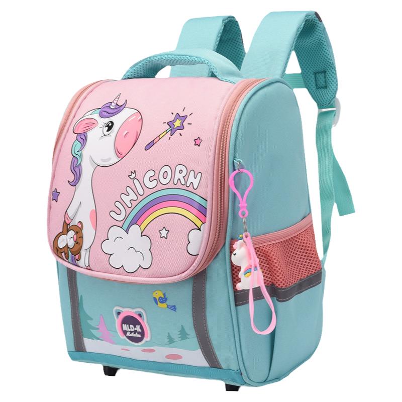 卡通可爱幼儿园减负护脊书包