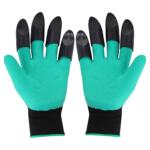 挖土手套园林种植挖土带爪手套耐磨防刺透气防磨盆栽养花防护耙子