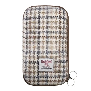 哈里斯粗花呢高颜值烧饼包Harris tweed笔袋多功能便携简约收纳包