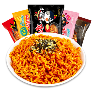 三养火鸡面韩国正宗奶油炸酱面拌面方便面速食泡面袋装整箱旗舰店