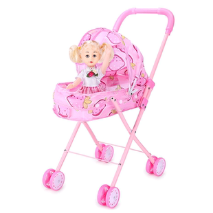 儿童玩具手推车-发音洋娃娃套装1-8岁女孩宝宝公主过家家生日礼物