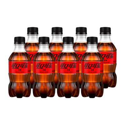 可口可乐无糖300ml整箱饮料批发