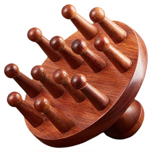 叶梳匠东非酸枝头皮按摩梳头部经络梳疏通神器女士家用便携小巧