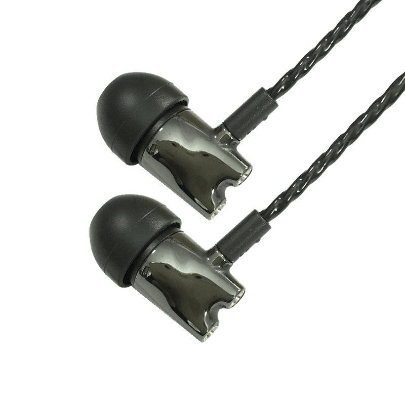 九玄DIY耳机入耳式ie800双动圈铁重低音hifi发烧ie80线控ie60魔音