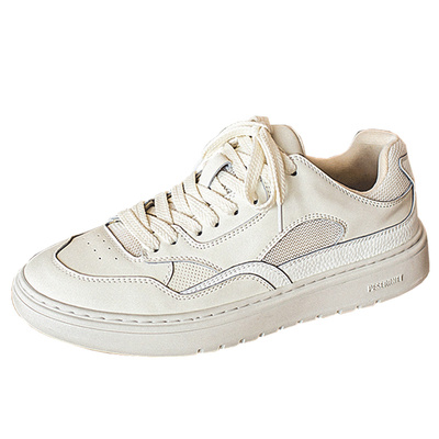 小白鞋纯色小众休闲板鞋男鞋