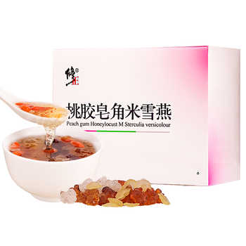 【百年修正】桃胶皂角米雪燕券后19.9元包邮 【百年修正】桃胶皂角米雪燕券后19.9元包邮