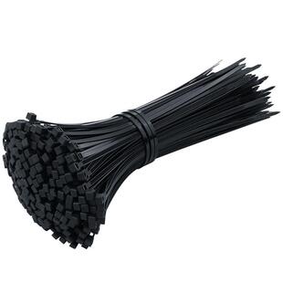 黑色扎带自锁式尼龙扎带塑料卡扣强力固定器扎线捆扎带线束线带塑料捆绑带理线带勒死狗扎线带拉紧器耐高温