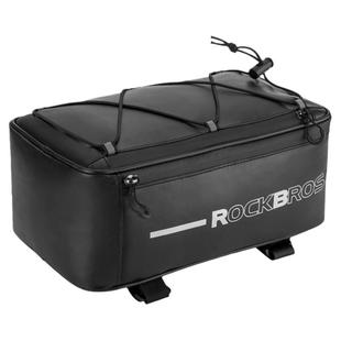 洛克兄弟代驾包防水后座包电动车挂物收纳储物箱自行车后货架驮包