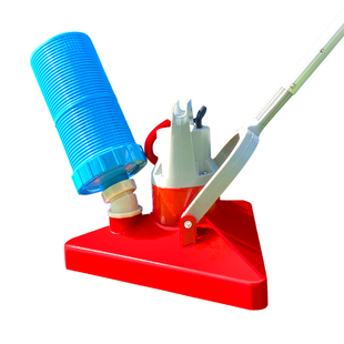 游泳池吸污机手动自动水下吸尘器鱼池水池水底清淤泥机吸粪器神器