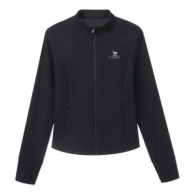 骆驼白玉|冷白皮防晒衣女装2025春夏新款防紫外线原纱修身防晒服