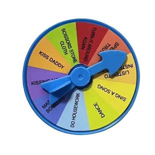 大冒险趣味惩罚转盘娱乐小转盘家庭酒桌游戏亲子互动玩具抽奖惩罚