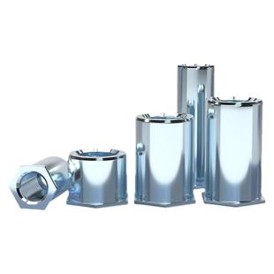 SO通孔压铆螺柱压铆螺母柱压板螺套M2.5M3M4M5M6底孔4.2 5.4 6 mm