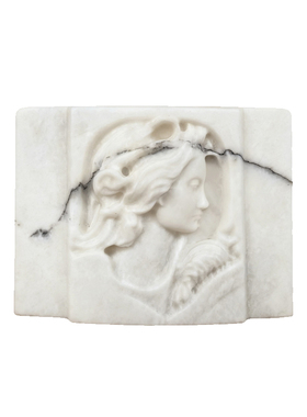 法式人形雕塑大理石摆件