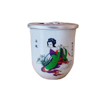 53度口杯酒125毫升16杯装梅兰竹菊四大美女清香型白酒高粱小酒