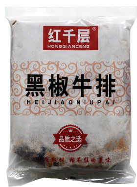 黑椒牛排原切1千克理便捷菜食材