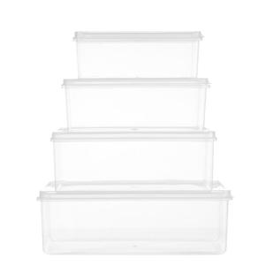 保鲜盒食品级商用加厚厨房冰箱专用透明收纳盒储物盒有盖加热冷藏