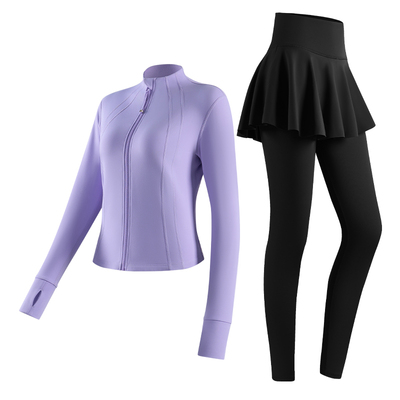 361加绒运动套装女运动服健身服