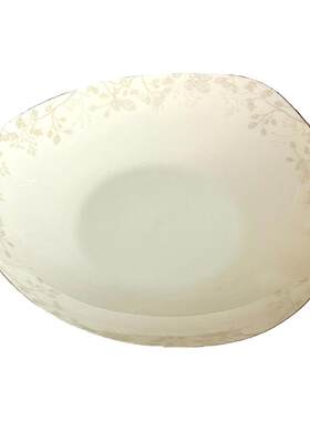 轻奢菜盘骨瓷大众三角方型7寸8寸