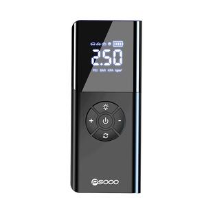 无线车载充气泵汽车用电动打气筒带测胎压自行车轮胎便携式充气宝