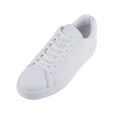 阿玛尼男经典休闲皮质运动鞋男士