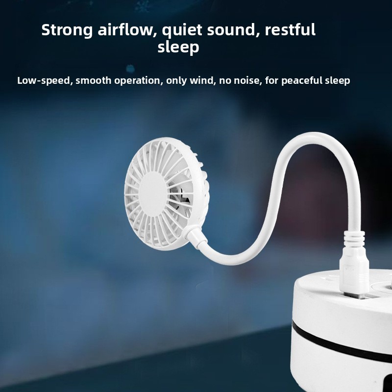 USB小风扇大风力无刷静音充电宝学生电脑插电便宜随身迷你便携式