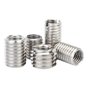 304不锈钢内外牙螺母螺纹转换变径牙套螺纹护套M3M4M5M8M10M12M16