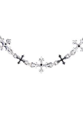 NATIVE STRANGER十字花纹元素项链925银