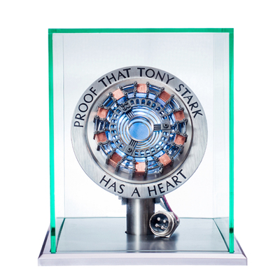 复仇者联4盟钢铁侠模型男反应堆