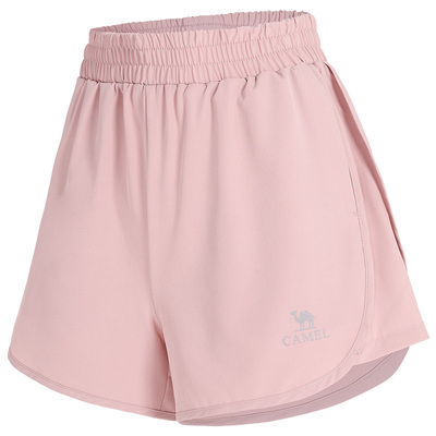 骆驼运动短裤女跑步专用五分裤