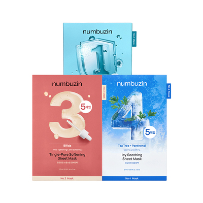 韩国numbuzin数字面膜3号补水