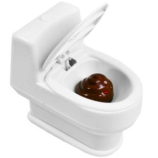 会喷水的迷你小马桶水枪拉臭臭整蛊恶搞玩具儿童仿真假大便屎粑粑