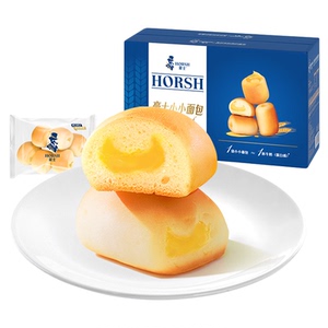 豪士小小面包夹心早餐蛋糕零食品
