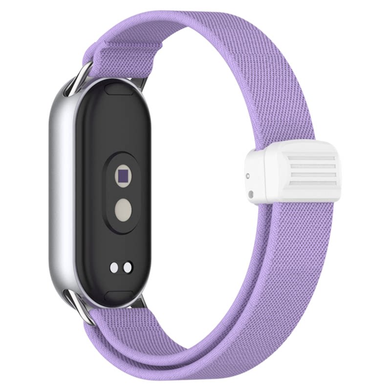 适用小米手环11磁吸扣编织平纹10手表带9运动8/NFC智能手环xiaomi女生八九十代腕表带女生夏季透气男士配件