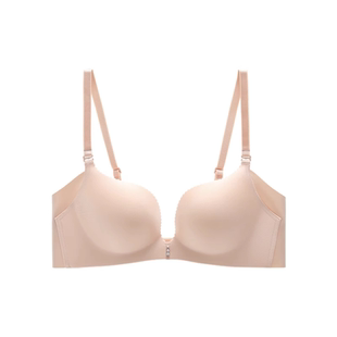 【光面舒挺杯】安莉芳光面无痕收副乳无钢圈小胸聚拢内衣女士文胸