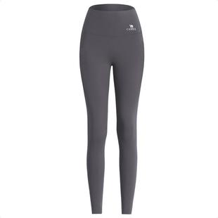 骆驼鲨鱼裤女紧身骑行裤户外跑步黑色防晒瑜伽打底裤爬山运动长裤