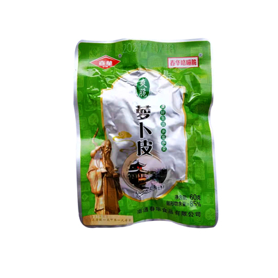 春华爽脆萝卜皮咯嘣脆萝卜干萝卜条下饭菜咸菜榨菜南通如皋特产