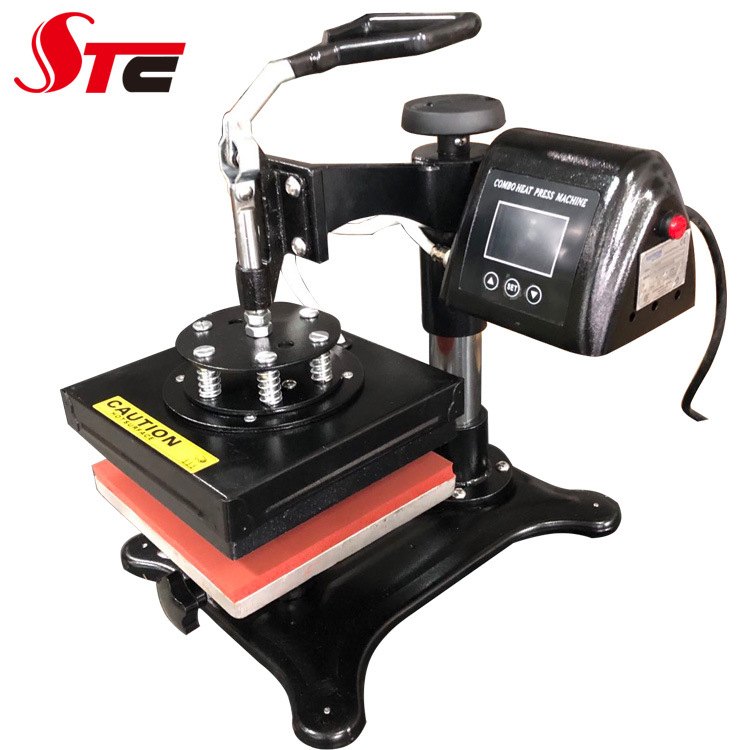 STC厂家大量直销15X15cm手动唛头烫印烫标烫画机压烫机