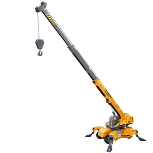 妮乐小队长长臂吊车起重机男孩惯性仿真工程车模型商超同款儿童