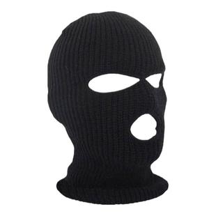 Balaclava巴拉克拉法帽蒙面沙雕帽子搞怪头套冬天男面罩针织冷帽