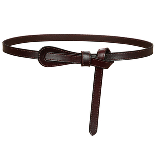 细腰带女士真皮ins潮时尚装饰大衣毛衣配西装连衣裙子收腰小皮带