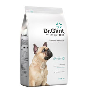 耀目法斗犬粮4斤狗粮幼犬成犬法牛斗牛犬英斗专用全价均衡食材粮