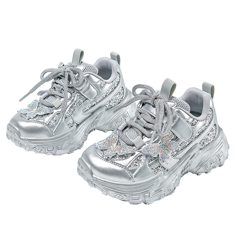 芭比女童老爹鞋防滑耐磨春夏新款