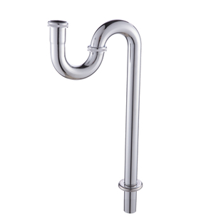 墙排加厚面盆下水器台盆洗手盆不锈钢S弯P弯下水管防臭落水管