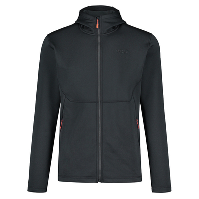 RAB睿坡男士保暖耐磨连帽抓绒衣